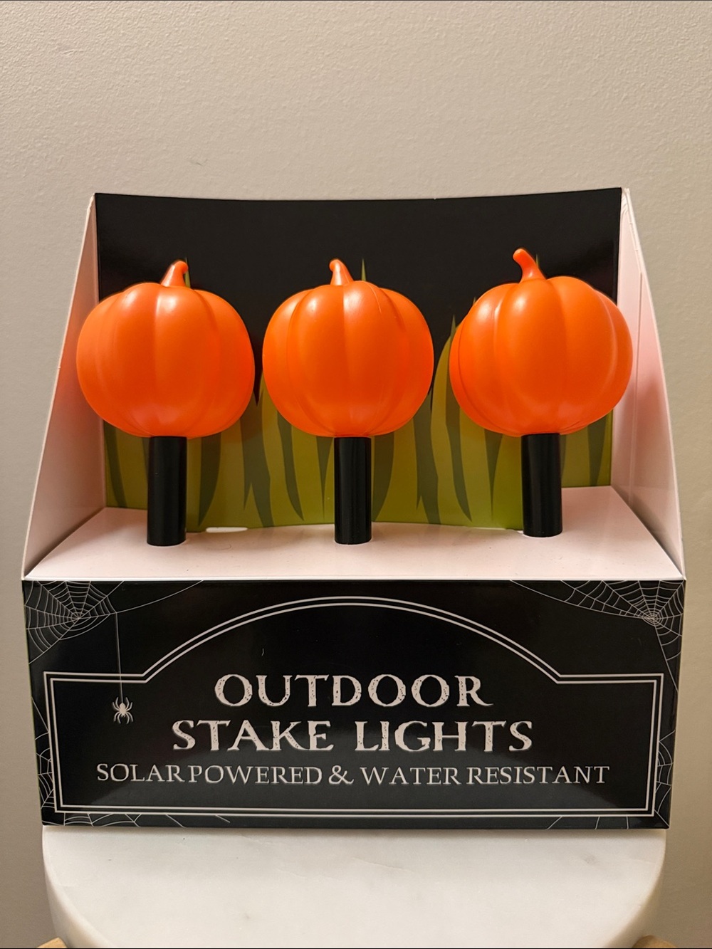 2026 Target Bullseye Playground Outdoor Halloween Pumpkin Stake Lights